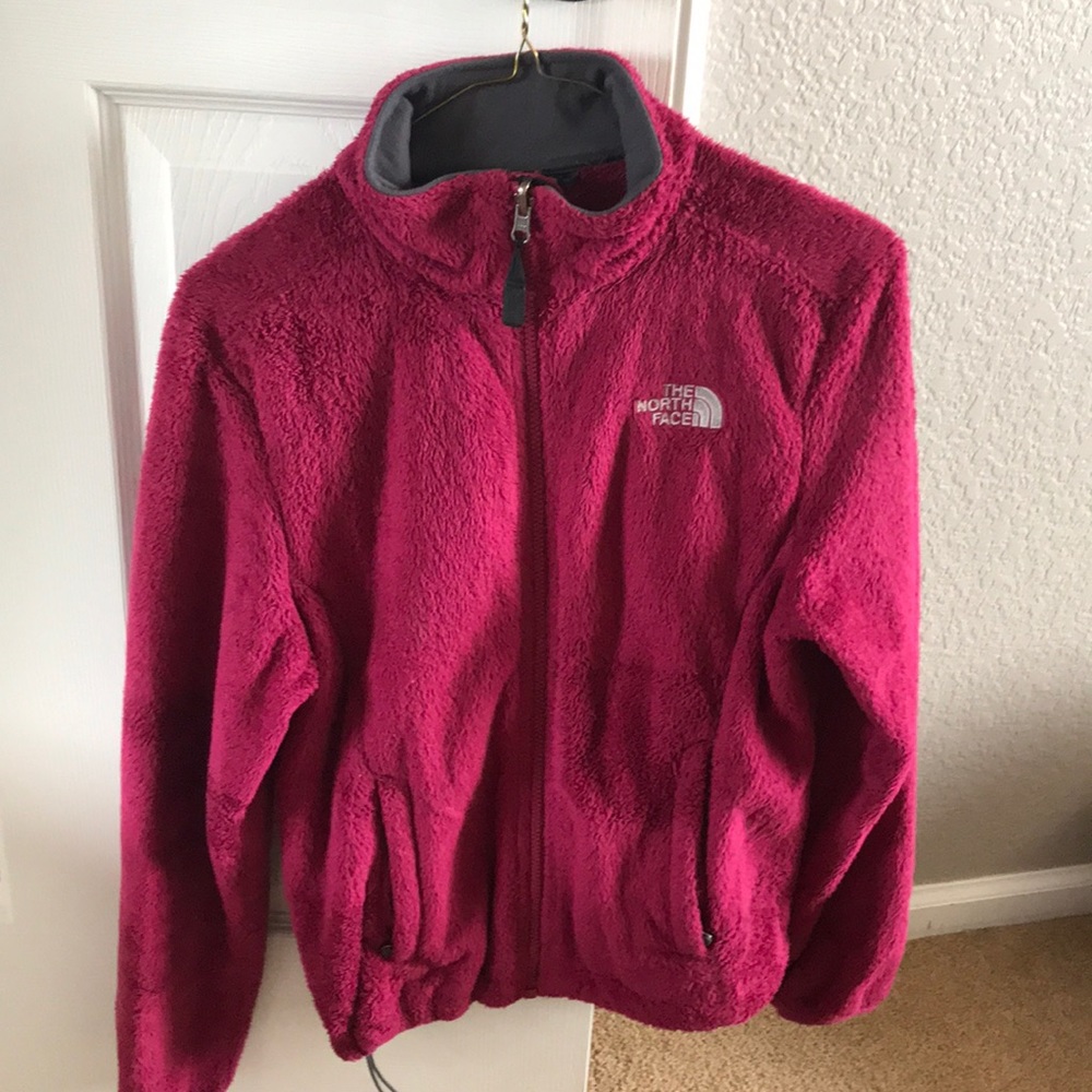 North face fur jacket